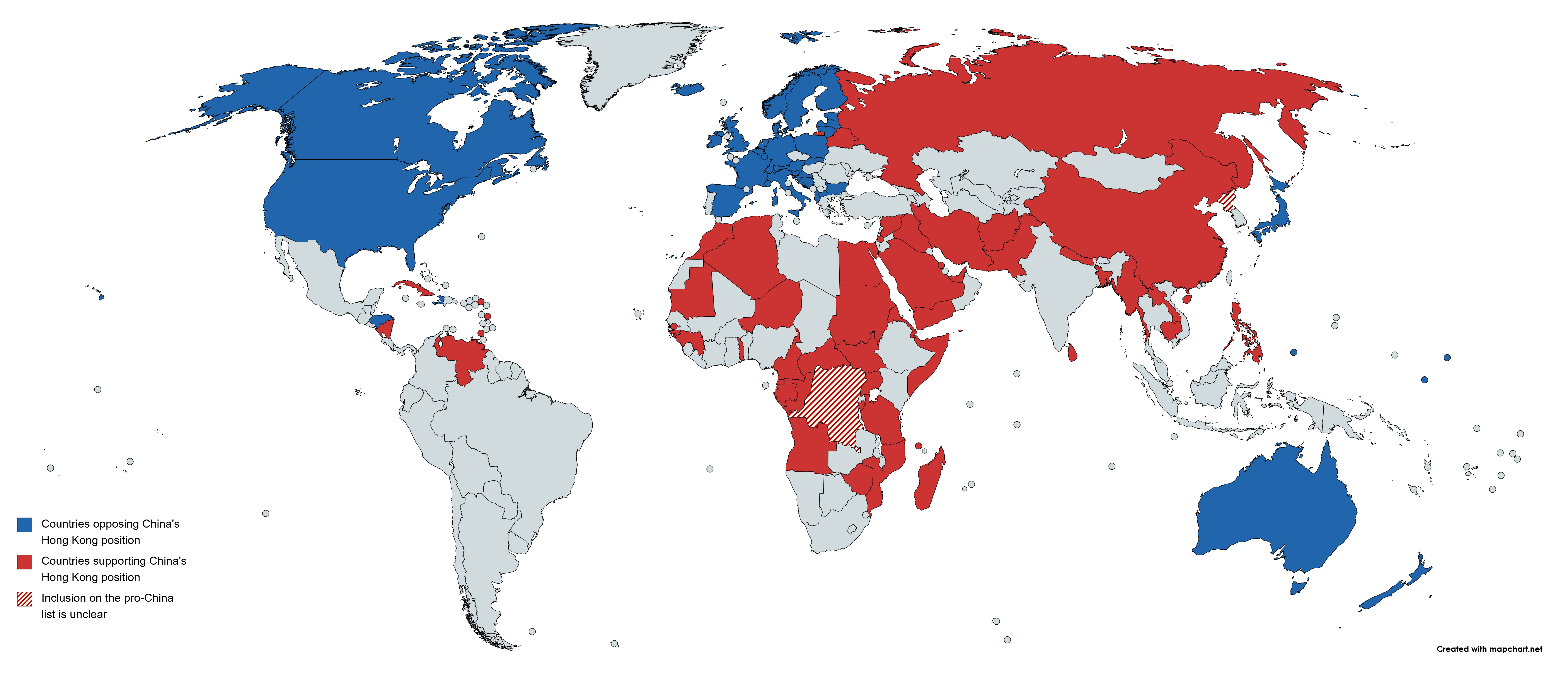 Which Countries Support China on Hong Kong’s National Security Law